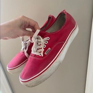 Red vans